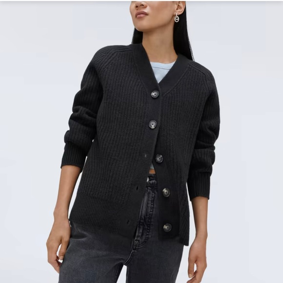 Everlane Sweaters - Everlane Wool Felted Merino Cardigan